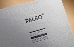 Paleo Finest Serviced Apartments – Logo-Design, Corporate Design für Existenzgründung, Flyer und Plakate, Design Betreuung und Beratung